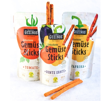 Gemüse Snacks aus eigenem Anbau