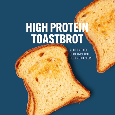 Toastbrot - glutenfrei, eiweißreich