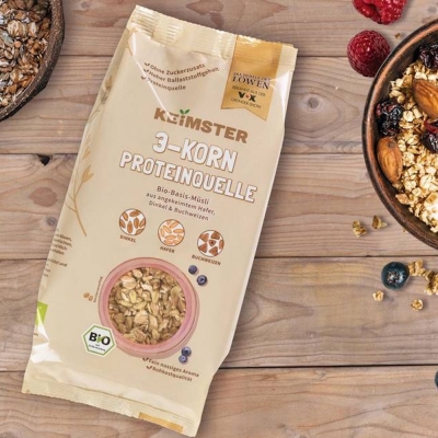 Gekeimtes Bio Müsli