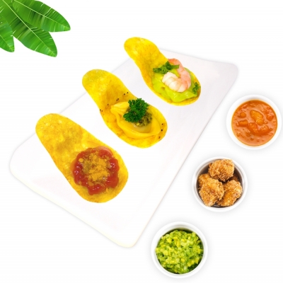 Frittierte Kochbananen