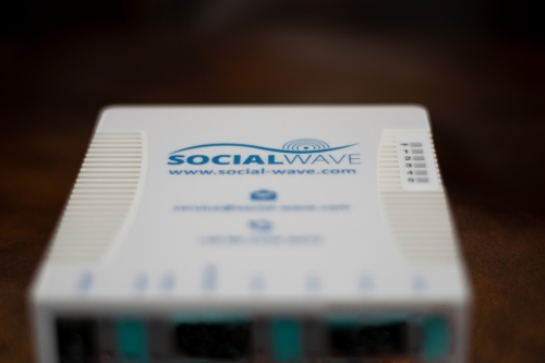 Free-WIFI Hotspot mit integriertem Socialmedia-Marketing