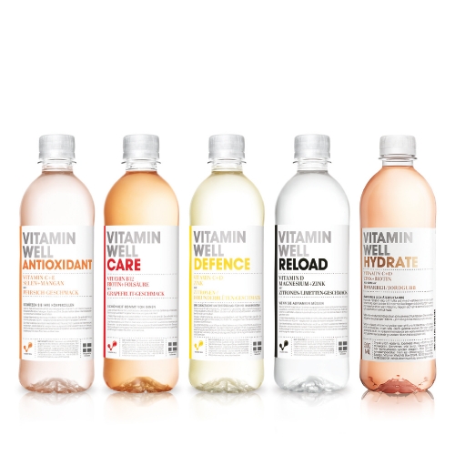 Vitamindrinks von Vitamin Well
