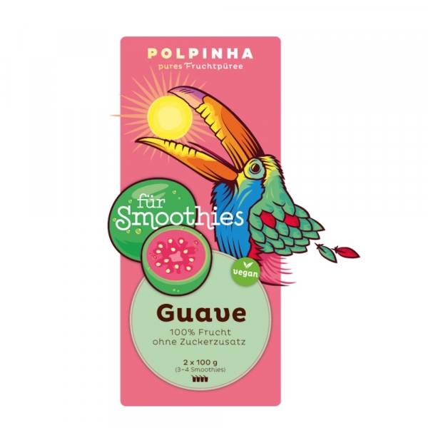 Gefrorenes Fruchtpüree aus Brasilien