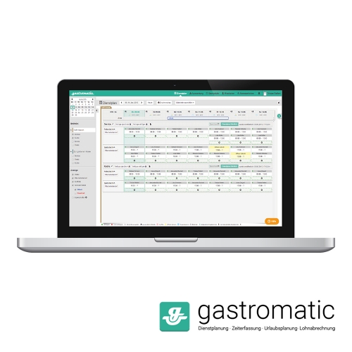 Dienstplanung und Personalorganisation mit gastromatic