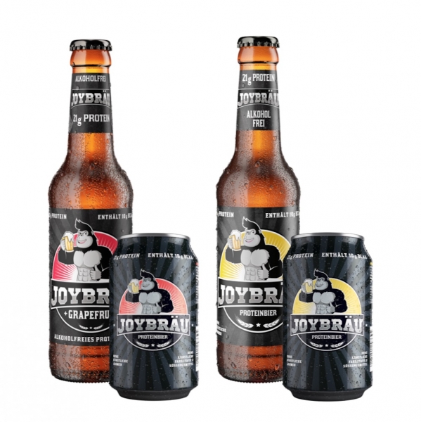 JoyBräu alkoholfrei - Das Proteinbier